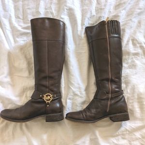 Michael Kors Brown Riding Boots
